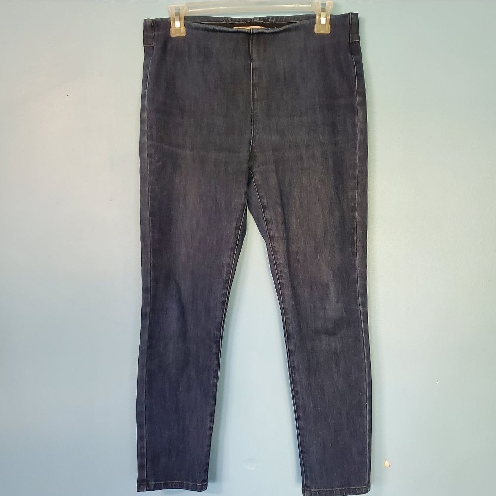 Soft Surroundings Pull On Denim Jeggings